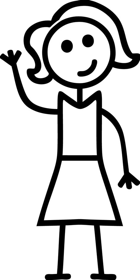 Stick Figure Child Clipart Best