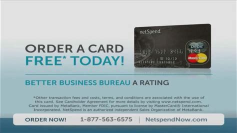 The company's debit cards enable to make purchases, pay bills, secure reservations, and shop online without the need for a bank account or credit history. NetSpend Prepaid MasterCard 2 TV Commercial, 'Used to be Me' - iSpot.tv