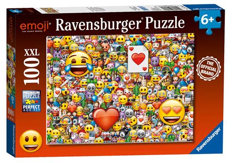 If you need something to pass the time, what better activity to do than make a puzzle. Chez Maximka: Emoji XXL100 pc puzzle from Ravensburger