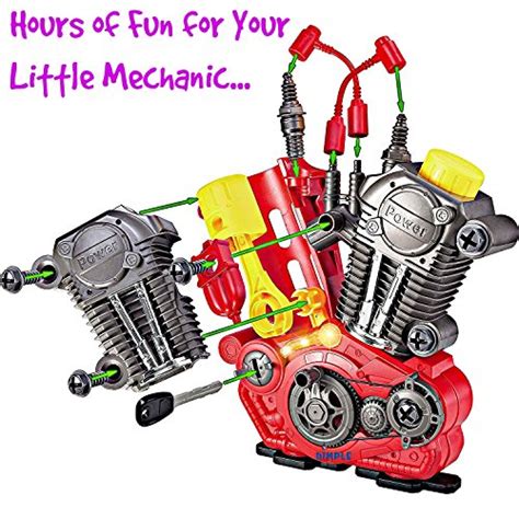 Take Apart Toy Engine And Tool Set For Kids By Dimple Build Your Own