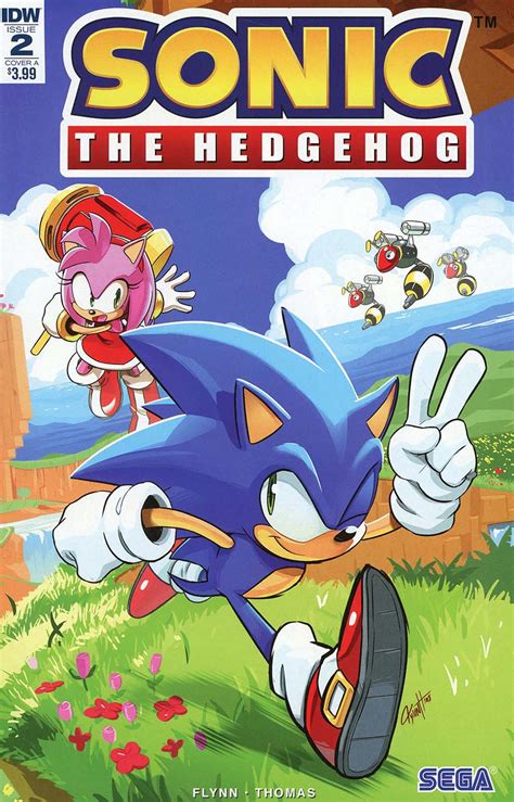 Sonic The Hedgehog Vol 3 2 Cover A 1st Ptg Regular Tyson Hesse Cover