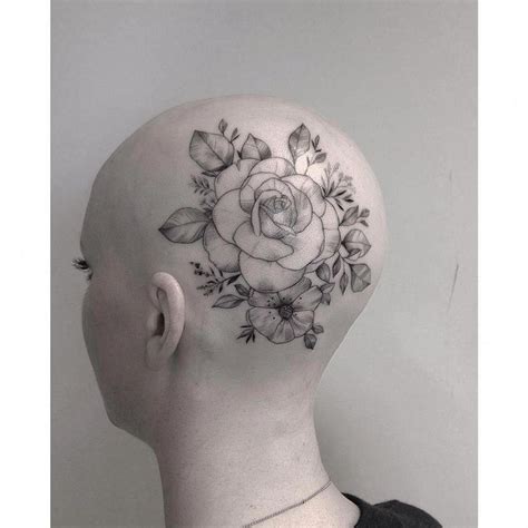 Balding Hair Goingbald Head Tattoos Scalp Tattoo Bald Tattoo