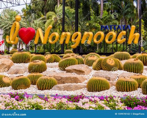 Nong Nooch Tropical Botanical Garden Pattaya Thailand Editorial
