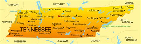To view detailed map move small map area on bottom of map. Tennessee Map - Guide of the World