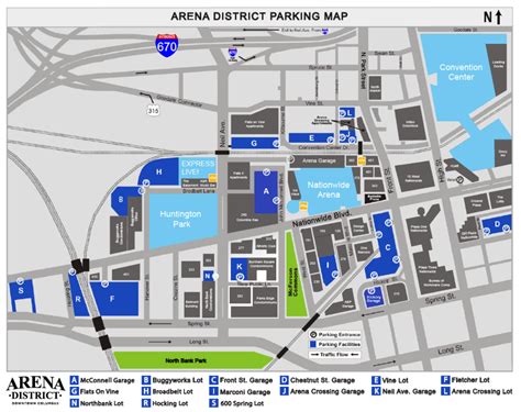 Parking Info Arena District