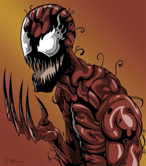 Carnage Digital Photoshop Drawing Carnage Marvel Symbiotes Marvel