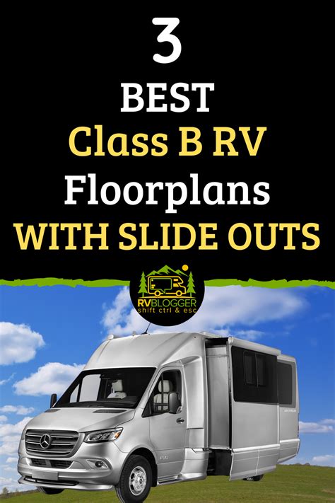 3 Best Class B Rv Floorplans With Slide Outs Rvblogger Class B Rv