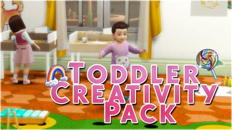 Toddler Creativity Pack Mod EspaÑol Los Sims 4