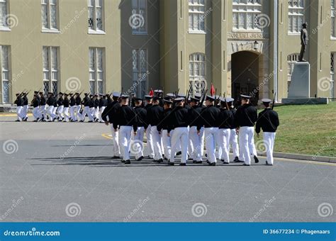 Cadets Of Virginia Military Institute Marching Editorial Stock Image