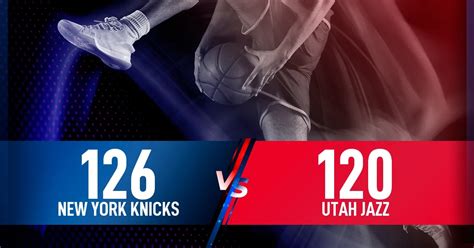 Triunfo De New York Knicks Ante Utah Jazz Por 126 120 Infobae