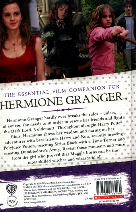 Hermione Granger Cinematic Guide By Scholastic 9781407173160