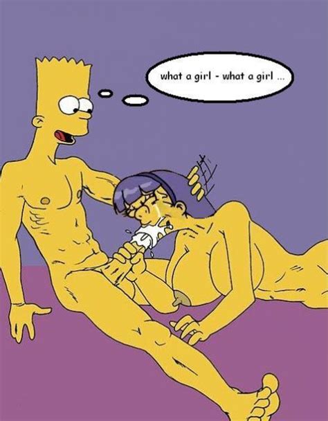 Rule 34 Bart Simpson Breasts Color Cum Fellatio Female Human