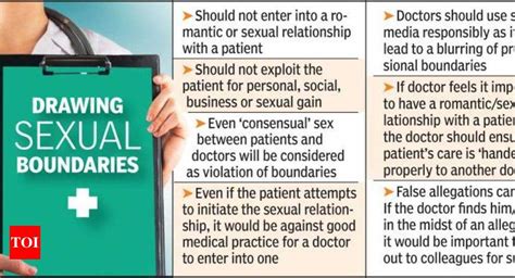 not even consensual sex with patients mci frames new guidelines for doctors nagpur news