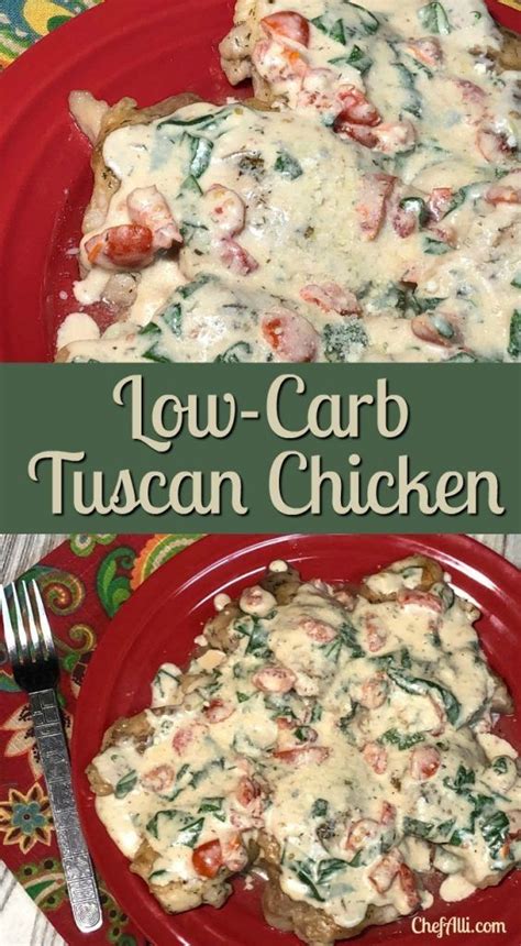 This recipe is made from chicken thighs that are marinated in sherry and soy sauce flavored with garlic and ginger. Instant Pot Low-Carb Tuscan Chicken | Chef Alli | Recipe ...