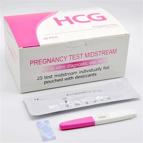 China High Sensitive Women Hcg Midstreamcassettestrip Pregnancy Test