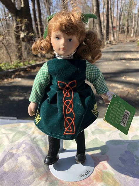 irish dancing russ 8 maggie celtic blessings porcelain doll nwt ebay new price online price