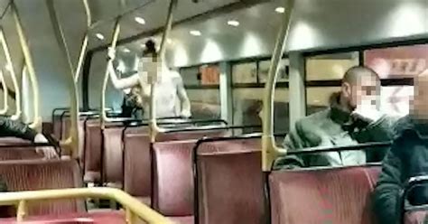 Randy Couple Strip Naked And Have Sex On Bus Just Seats From Other