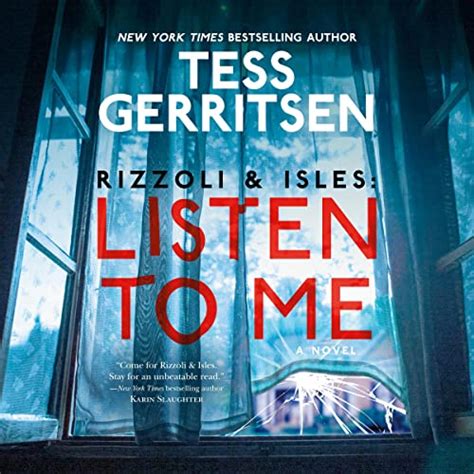 Listen To Me By Tess Gerritsen Audiobook