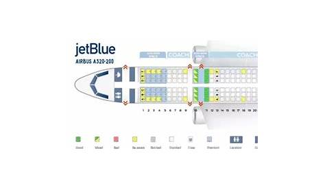jetblue b6 seating chart