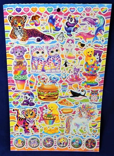 Lisa Frank Sticker Booklet Over 600 Stickers Lisa Frank Stickers