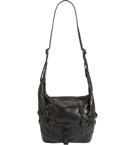Ash Roxy Belted Leather Crossbody Hobo Nordstrom