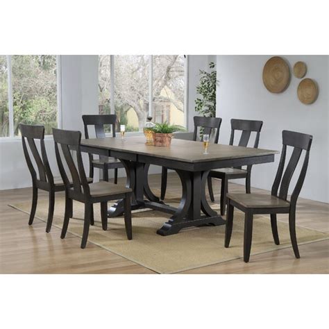 Selling cheap, similar set cost over $1000 at the shops. Canora Grey Therese 7 Piece Extendable Solid Wood Dining ...