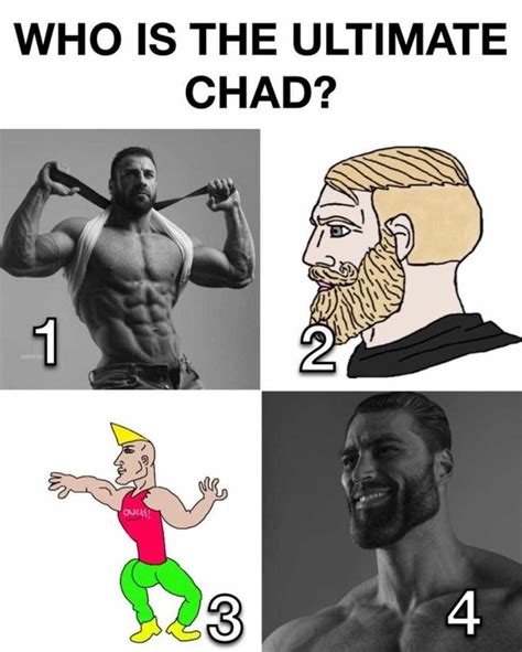 Chad Meme Phenomenon Chad Meme For Famous With Chad Crossroads Known