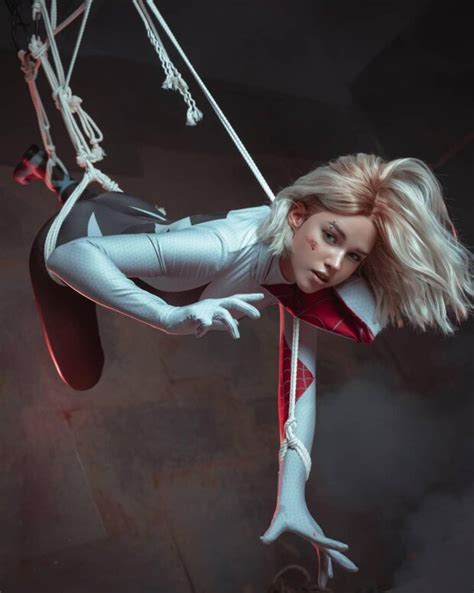 spider gwen cosplay tied cathungry0672