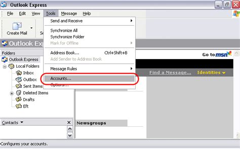 Smtp Server Outlook Express Email Account Setup