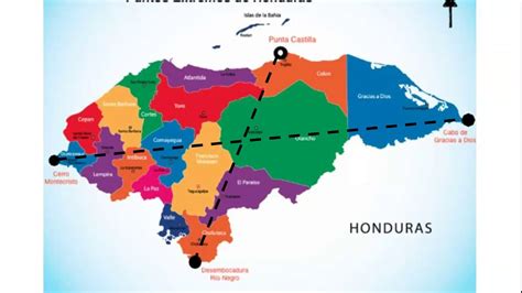 Ubicación Y Límites De Honduras Youtube