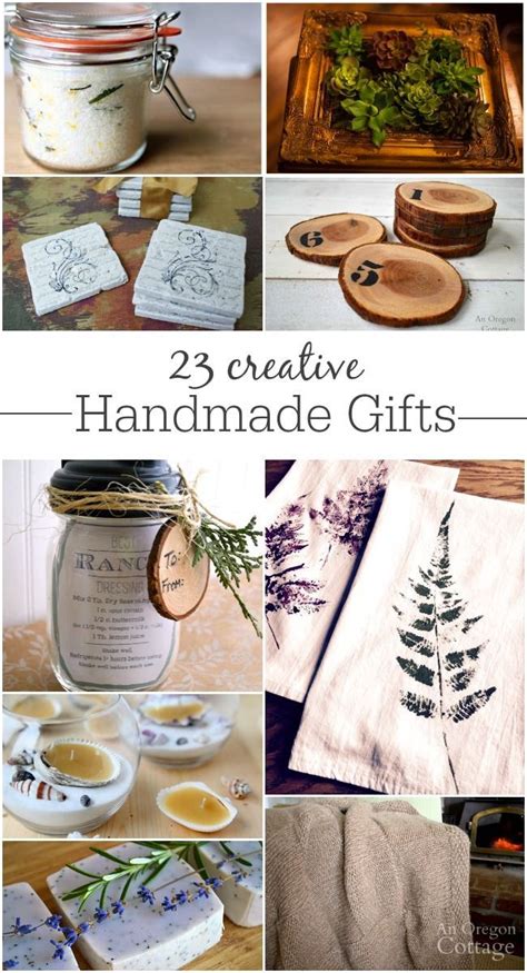 Creative Handmade Gifts For Christmas Birthdays And More An