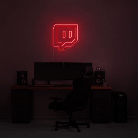 Twitch Led Neon Sign In 2022 Neon Signs Led Neon Signs Neon