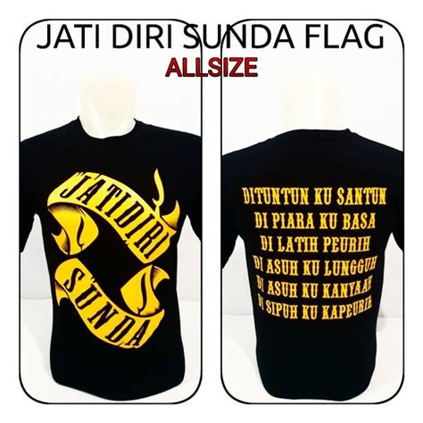 Jual Kaos Sunda Jati Diri Sunda Flag Di Lapak Garasi 88 Official Shop