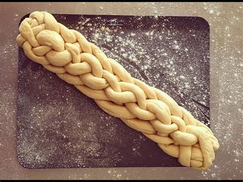 Best challah bread recipe made easy. 8 plait loaf tutorial. - YouTube