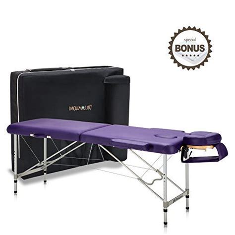 Drlomilomi Ultralite Aluminum Portable Massage Table 302 Spa Bed With