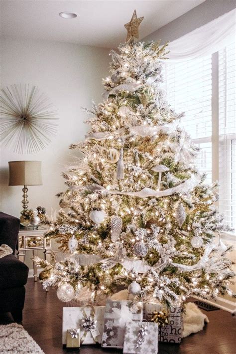 Glam Gold And Silver Christmas Tree Holiday Decor Christmas Decor