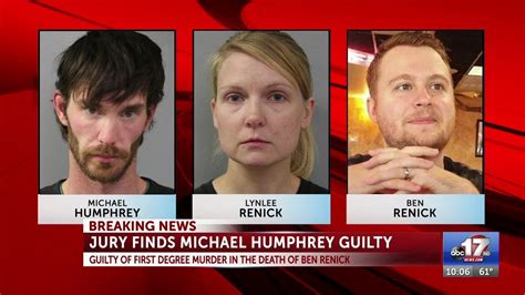 Jury Finds Man Guilty For Role In Ben Renick Killing YouTube