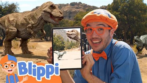 Blippi Learns About Dinosaurs At T Rex Ranch Fun And Educational