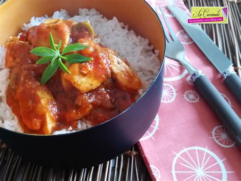 Emincé de Poulet à la Tomate et Riz Basmati La Cuisinade