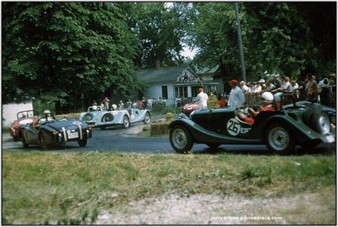 Morgans And TRs Battle It Out Through The Streets Of Put In Bay Put In Bay Antique Cars