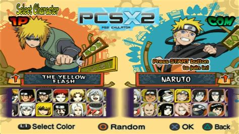 All Character Naruto Shippuden Ultimate Ninja 5 Youtube