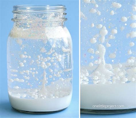 Snowstorm In A Jar Winter Science Experiment Winter Science