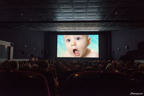 Empty Cinema Screen With Audience Funny Photo Montage Photozop