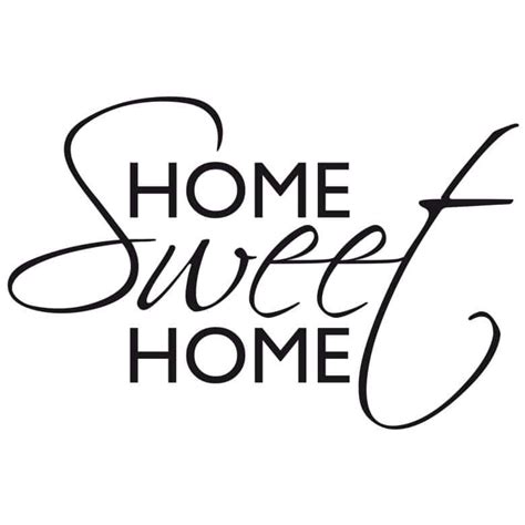 Home Sweet Home 1 Wall Sticker Wall