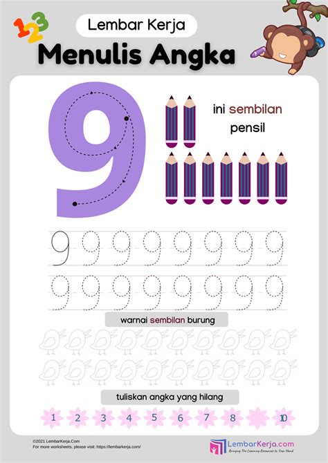 worksheet angka – LembarKerja.Com