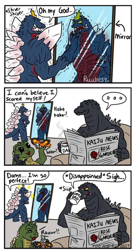 Ruubesz Draws Tumblr Godzilla Godzilla Funny Godzilla Comics The Best