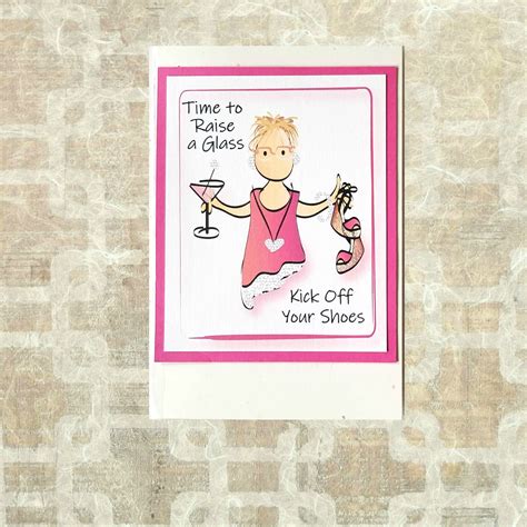 Happy Retirement Card For Woman Funny Farewell Card For Her Etsy