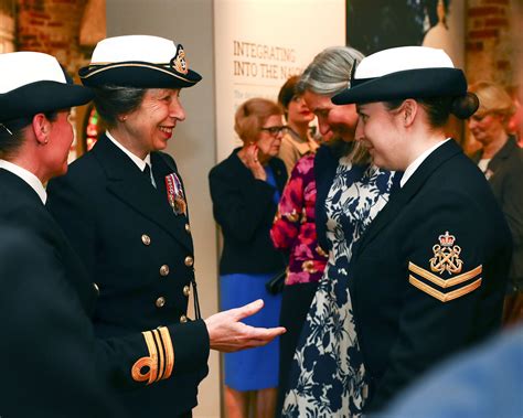 The duke of edinburgh and hrh the princess anne preparing a barbecue on the estate at balmoral castle, scotland during the royal family's annual. HRH The Princess Royal officially launches the WRNS100 ...