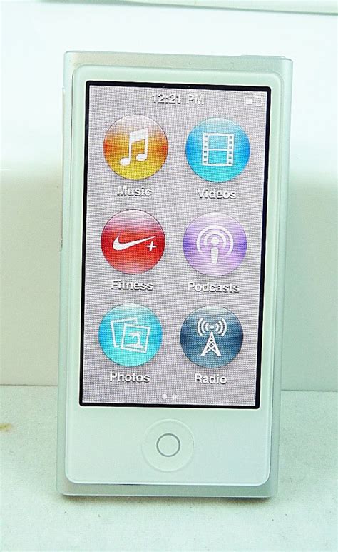 Apple Ipod Nano 7th Generation Silver 16 Gb Ipod Nano Apple Ipod Ipod