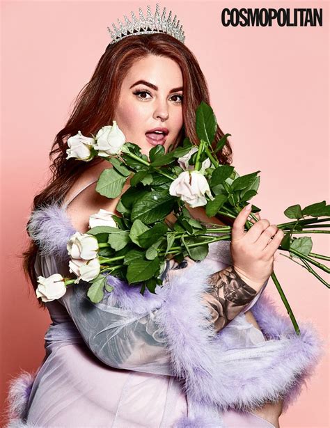 Uk Born Plus Size Model Tess Holiday Is The Cover Girl For Cosmopolitan Uk Magazine October